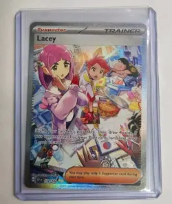 Pokemon TCG Illusions Lacey Trainer Stellar Crown 172/142 - Image 1