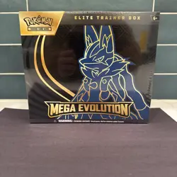 Pokemon TCG - Mega Evolution (Mega Lucario) Elite Trainer Box (ETB) - Image 1