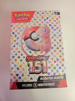 Pokemon TCG Scarlet & Violet 151 Booster Bundle Sealed New (6 packs) - Image 1