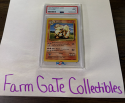 PSA 9 MINT 1999 Pokemon Uncommon 23/102 Arcanine Base Set - Image 1