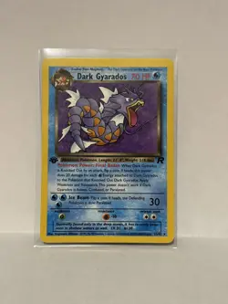 Pokemon TCG Dark Gyarados 25/82 1st Edition Team Rocket Non-Holo Rare - Image 1