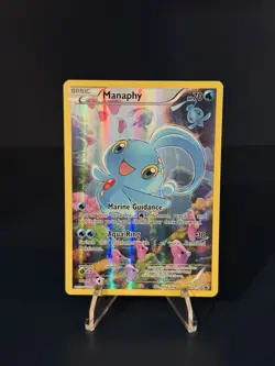 Pokemon 2016 Manaphy XY113 XY Mythical Collection Full Art Promo Holo NM - Image 1