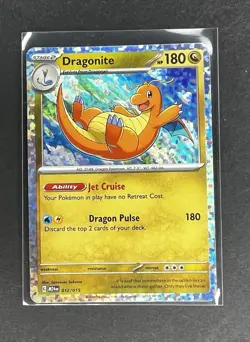 2025 McDonald’s Happy Meal Pokemon TCG Dragon Discovery Holo 12/15 Dragonite - Image 1