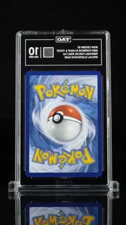 Iron Crown ex 206/162 TAG 10 GEM MINT Illustration Rare Temporal Forces Pokemon - Image 2