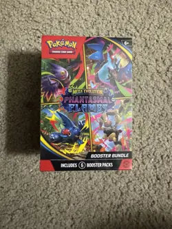 Pokemon Mega Evolution Phantasmal Flames Booster Bundle NEW SEALED - Image 1