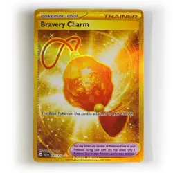 Pokemon - Bravery Charm - 175/142 - SV Stellar Crown - Hyper Rare - Image 1