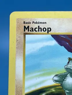 1999 POKEMON BASE SET 1ST EDITION #52/102 MACHOP SHADOWLESS - Image 2