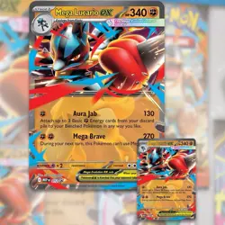 Pokemon TCG Mega Lucario EX Premium Figure Collection Brand New Factory Sealed - Image 4
