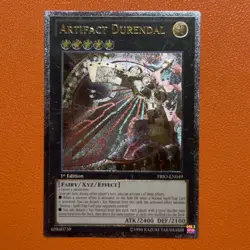 Artifact Durendal PRIO-EN049 Ultimate Rare Yu-Gi-Oh TCG - Image 1