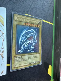 Yugioh Blue-Eyes White Dragon SDK-001 Ultra Rare 157💎NM LP +💎 - Image 2
