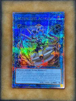 Yugioh Altergeist Adminia DUNE-EN047 Quarter Century Secret Rare 1st Ed NM - Image 1