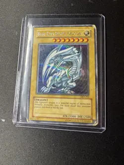 2002 YU-GI-OH! PROMO DDS-001 BLUE-EYES WHITE DRAGON POTENTIAL PSA 1 - Image 1