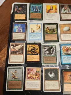 Lot Of 100+ MTG Vintage RARE Cards, Sets Revised - Exodus, HP-MP Played 002 - Image 2