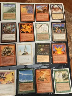 Lot Of 100+ MTG Vintage RARE Cards, Sets Revised - Exodus, HP-MP Played 002 - Image 5