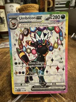 Umbreon Ex 176 Promo Card Prismatic Evolutions Pokemon Card Near Mint - Image 1