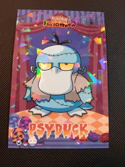 Pokemon 2025 Card Database Set Halloween Psyduck Zombie Cracked Ice Holo Peru 6 - Image 1