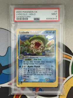 Ludicolo Holo PSA 9 - EX Sandstorm Pokemon Card 2003 - Image 1