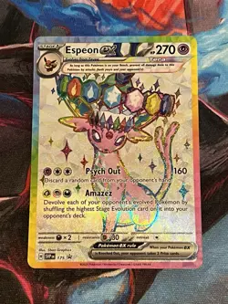 Espeon ex SVP175 Sv: Scarlet & Violet Promo Cards Holo A - Image 1