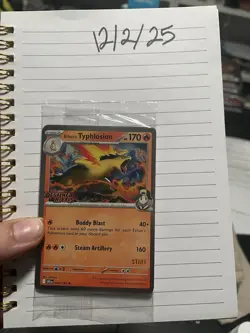 Pokemon TCG Destined Rivals Prerelease Staff Promo Cards Sealed Set of 4 - Image 1