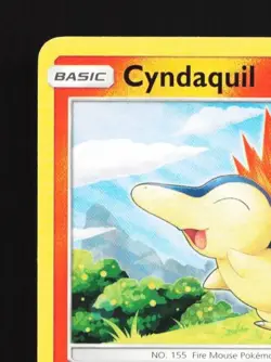 Cyndaquil 10/25 LP McDonald's Collection 2021 English Pokemon Card TCG - Image 4