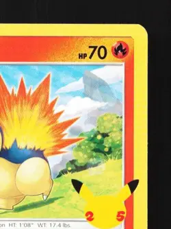 Cyndaquil 10/25 LP McDonald's Collection 2021 English Pokemon Card TCG - Image 5