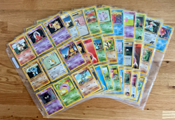 Base Set, Jungle, Fossil, Gym, & Neo Common & Uncommon 85x Pokemon Card Lot - Image 2