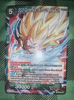 Dragon Ball Super (BT11-081 SR) SS3 Gotenks, All-Out Assault SUPER RARE Card +1C - Image 5