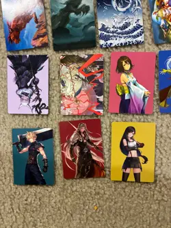 Magic: The Gathering Final Fantasy Art Card Series Lot of 43 NO DUPLICATES Cloud - Image 2