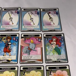 Disney's Kingdom Hearts TCG Lot Of 20 Cards - Common/uncommon/rare - NEAR MINT - Image 3