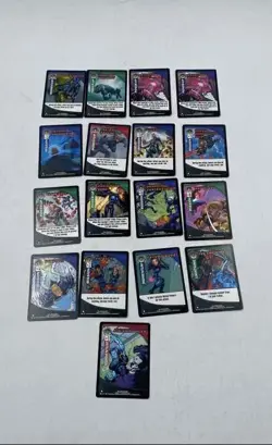 Assorted Hulk Fantasy Art X-Men Collectible Trading Cards Mixed Lot - Image 3
