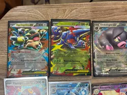2025 Pokemon Destined Rivals Double Rare EX 12 Card Lot Prismatic Mega More! - Image 2