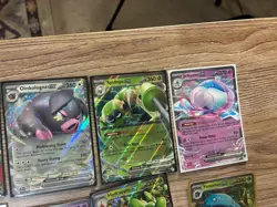 2025 Pokemon Destined Rivals Double Rare EX 12 Card Lot Prismatic Mega More! - Image 4