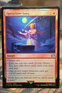 FOIL U 0147 Opera Love Song Instant Uncommon Final Fantasy NM Card MTG FIN FFVI - Image 1