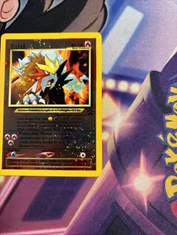 Entei - 34 - Pokemon Wizards Black Star Promo Card NM - Image 3