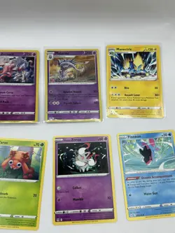 Lot of (24) dif 2022 Pokemon Lost Origin Cards Aerodactyl Murkrow Seadra Paras - Image 4