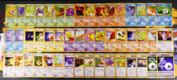 HP/Worn Japanese COMPLETE Pokemon TEAM ROCKET/GANG Set 48-Card UNCOMMON/COMMON - Image 1