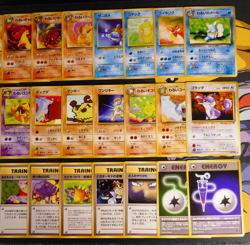 HP/Worn Japanese COMPLETE Pokemon TEAM ROCKET/GANG Set 48-Card UNCOMMON/COMMON - Image 4