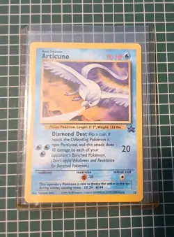 Pokemon TCG Articuno #22 Black Star Promo WOTC Movie Promo Aoki NM Card - Image 1