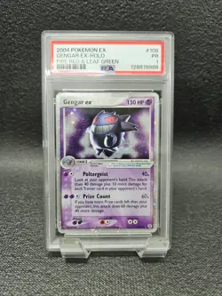 PSA 1 Pokemon TCG Gengar EX Card Fire Red Leaf Green, 108/112 - Image 1