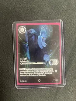 Hades Looking For A Deal Iconic Card 242/204 Disney Lorcana Whispers in The Well - Image 4