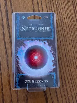 FFG Android Netrunner LCG Data Pack - Unopened - 23 Seconds. - Image 1