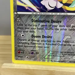 Jirachi 42/108 Holo Rare XY Roaring Skies Pokemon Card TCG LP - Image 4