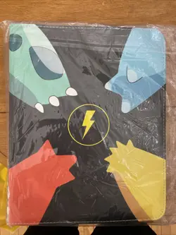 Pokemon Card Binder Pikachu Gen 1 Starters Card Page 9-Pocket NEW Album - Image 1