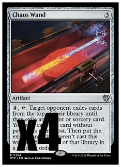 MTG | Chaos Wand (x4 Playset) | (NM) Outlaws of Thunder Junction - Image 1