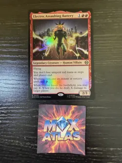 MTG - Electro, Assaulting Battery - Marvel's Spider-Man - Foil - Image 1