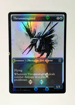 Thrummingbird Showcase Step-and-Compleat Foil 432 MTG ONE Uncommon NP Foil - Image 1