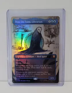 MTG Wan Shi Tong Librarian TLA Avatar The Last Airbender Borderless Foil 0320 - Image 1