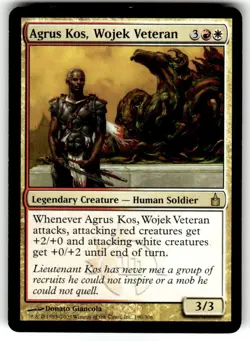 MTG Agrus Kos, Wojek Veteran - Ravnica: City of Guilds #190 - Image 1