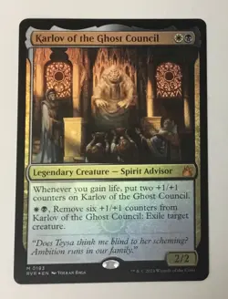 Karlov of the Ghost Council Ravnica Remastered Foil - Image 1