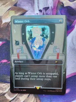 MTG Secret Lair - Fallout - Winter Orb FOIL NM - Image 1